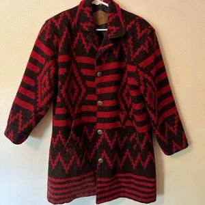 Vintage Woolrich Blanket Coat Made in USA